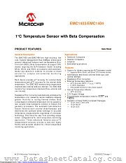 EMC1403-1-YZT-TR datasheet pdf Microchip