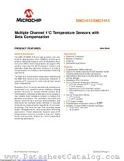 EMC1413 datasheet pdf Microchip