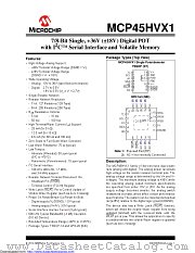 MCP45HV31-502E/MQ datasheet pdf Microchip