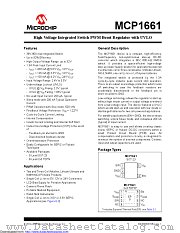 MCP1661T-E/MNY datasheet pdf Microchip