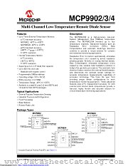 MCP9904T-2E/9Q datasheet pdf Microchip