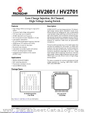 HV2601 datasheet pdf Microchip