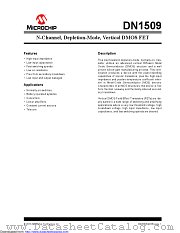 DN1509 datasheet pdf Microchip
