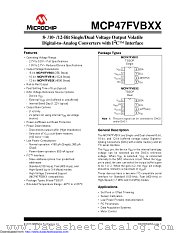 MCP47FVB21A1-E/ST datasheet pdf Microchip