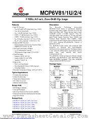 MCP6V82T-E/MS datasheet pdf Microchip