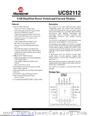 UCS2112 datasheet pdf Microchip