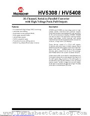 HV5308PJ-B-G datasheet pdf Microchip
