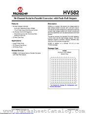 HV582GA-G datasheet pdf Microchip
