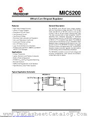 MIC5200-4.8YM datasheet pdf Microchip