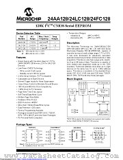 24LC128-I/PRVF datasheet pdf Microchip