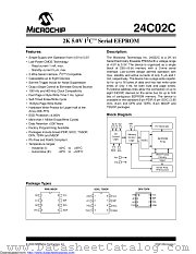 24C02C-I/SN16KVAO datasheet pdf Microchip