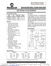 25LC320A-I/P datasheet pdf Microchip