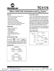 TC1174VUAMR datasheet pdf Microchip