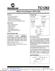 TC1262-2.5VDB datasheet pdf Microchip