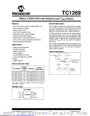 TC1269-2.7VUATR datasheet pdf Microchip
