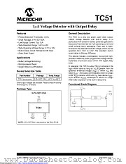 TC51N5002ECBTR datasheet pdf Microchip