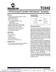 TC642BEOA datasheet pdf Microchip