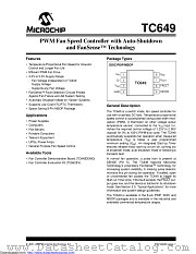 TC649BEOATR datasheet pdf Microchip