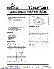 TC653BFVUATR datasheet pdf Microchip