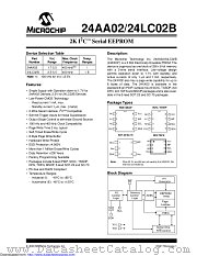 24AA025-I/ST datasheet pdf Microchip