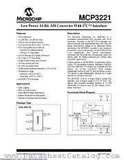 MCP3221A5T-I/OTVAO datasheet pdf Microchip