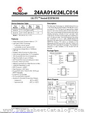 24LC014H-I/ST datasheet pdf Microchip