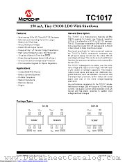 TC1017-3.0VCTTR datasheet pdf Microchip