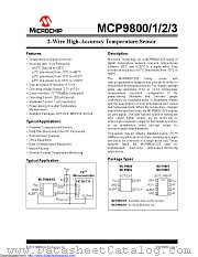 MCP9802A5T-M/OT datasheet pdf Microchip