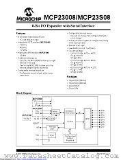 MCP23008-E/P datasheet pdf Microchip