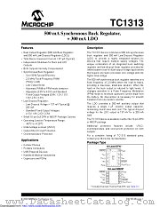 TC1313-VD0EMFTR datasheet pdf Microchip