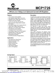 MCP1725T-1802E/MC datasheet pdf Microchip