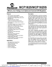 MCP1825S-5002E/EB datasheet pdf Microchip