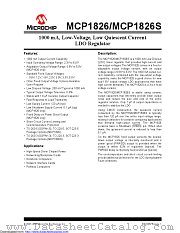 MCP1826-5002E/AT datasheet pdf Microchip