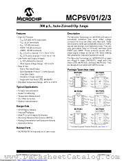 MCP6V03T-E/SN datasheet pdf Microchip