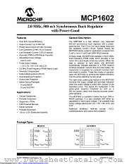 MCP1602-180I/MS datasheet pdf Microchip