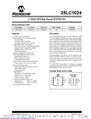 25LC1024-I/SM datasheet pdf Microchip