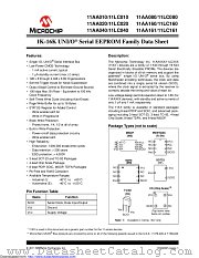 11LC161T-I/TT datasheet pdf Microchip