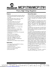 MCP1790T-5002E/EBVAO datasheet pdf Microchip