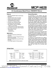 MCP14628 datasheet pdf Microchip