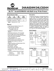 24LC024H-E/ST datasheet pdf Microchip