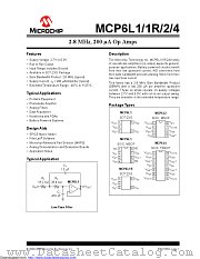 MCP6L2T-E/MS datasheet pdf Microchip