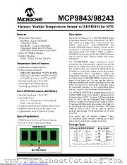MCP98243T-BE/MNY datasheet pdf Microchip