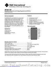 RE46C105S14TF datasheet pdf Microchip