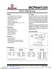 MCP6444-E/ST datasheet pdf Microchip