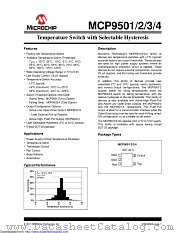 MCP9501PT-015E/OT datasheet pdf Microchip