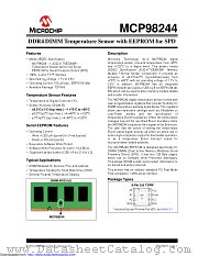 MCP98244T-BE/MNYAC datasheet pdf Microchip