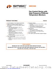 EMC2300-AZC-TR datasheet pdf Microchip