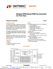 EMC2305 datasheet pdf Microchip