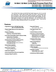 SST39VF1601-70-4I-EKE datasheet pdf Microchip