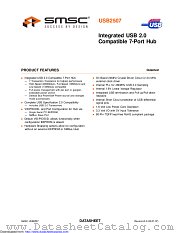 USB2507 datasheet pdf Microchip